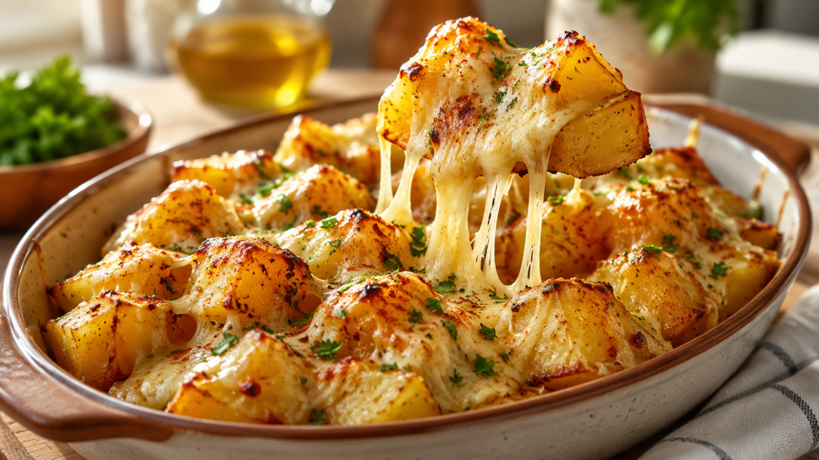 Batata Crocante com Queijo na Air Fryer: a receita viral que fica pronta em minutos! 9 Batata Crocante com Queijo na Air Fryer