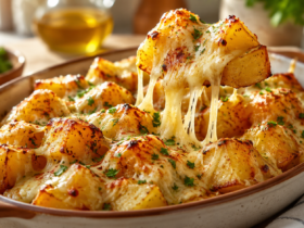 Batata Crocante com Queijo na Air Fryer