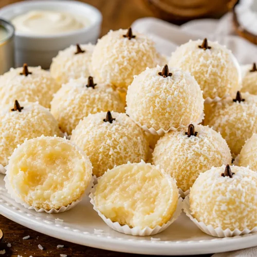 Beijinho de Coco com Leite Condensado e Creme de Leite (Super Cremoso)
