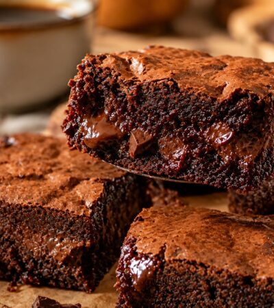 Brownie de Chocolate na Air Fryer