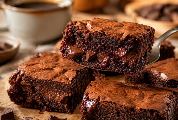 Brownie de Chocolate na Air Fryer: o doce rápido com casquinha por fora e recheio cremoso 14 Brownie de Chocolate na Air Fryer