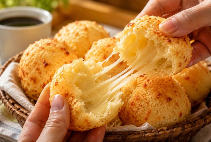 Pão de Queijo Recheado na Air Fryer: o lanche crocante que fica pronto em poucos minutos 15 Pão de Queijo Recheado na Air Fryer